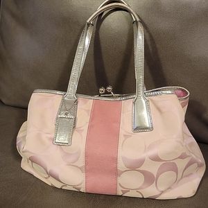 Coach pink purse